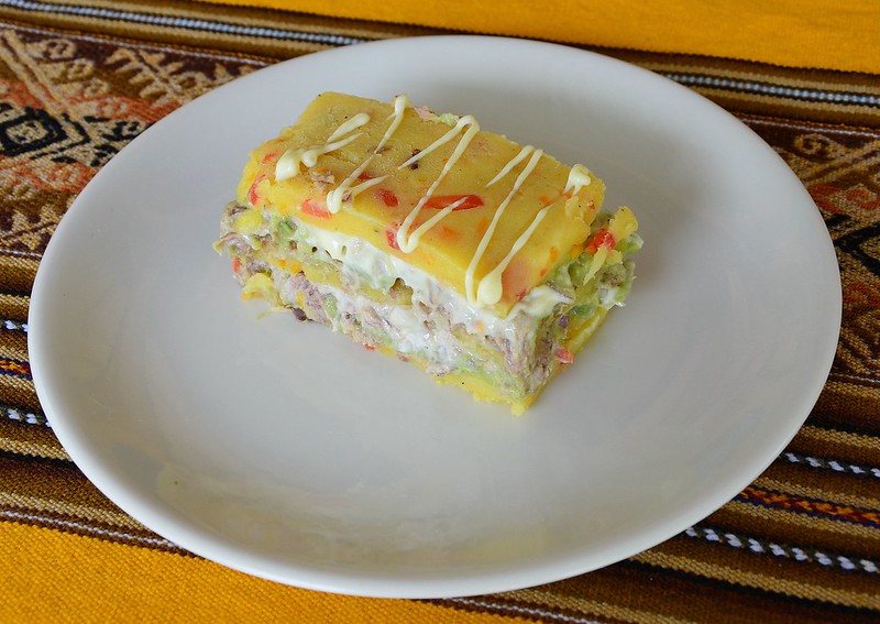 O que comprar em Cusco - causa rellena